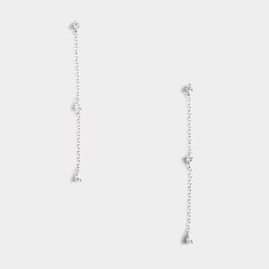 Siizu Bonnie Stud Sterling Silver and 14K gold-plated Earrings NWOT